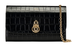 Amberley Clutch, Embossed Croc, Black, MIC, DB, 3*